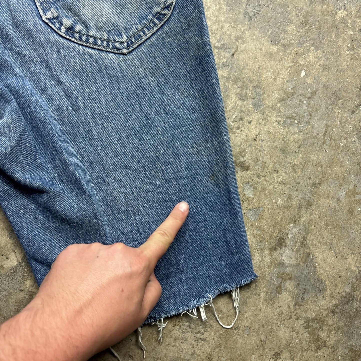 Vintage Made In USA Lee Men’s Cut Off Shorts | W31