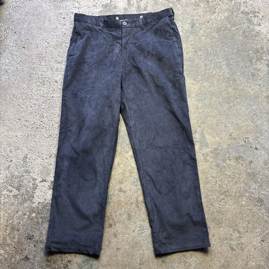 Dark Grey Haggar Corduroy Men’s Trousers - W30L29