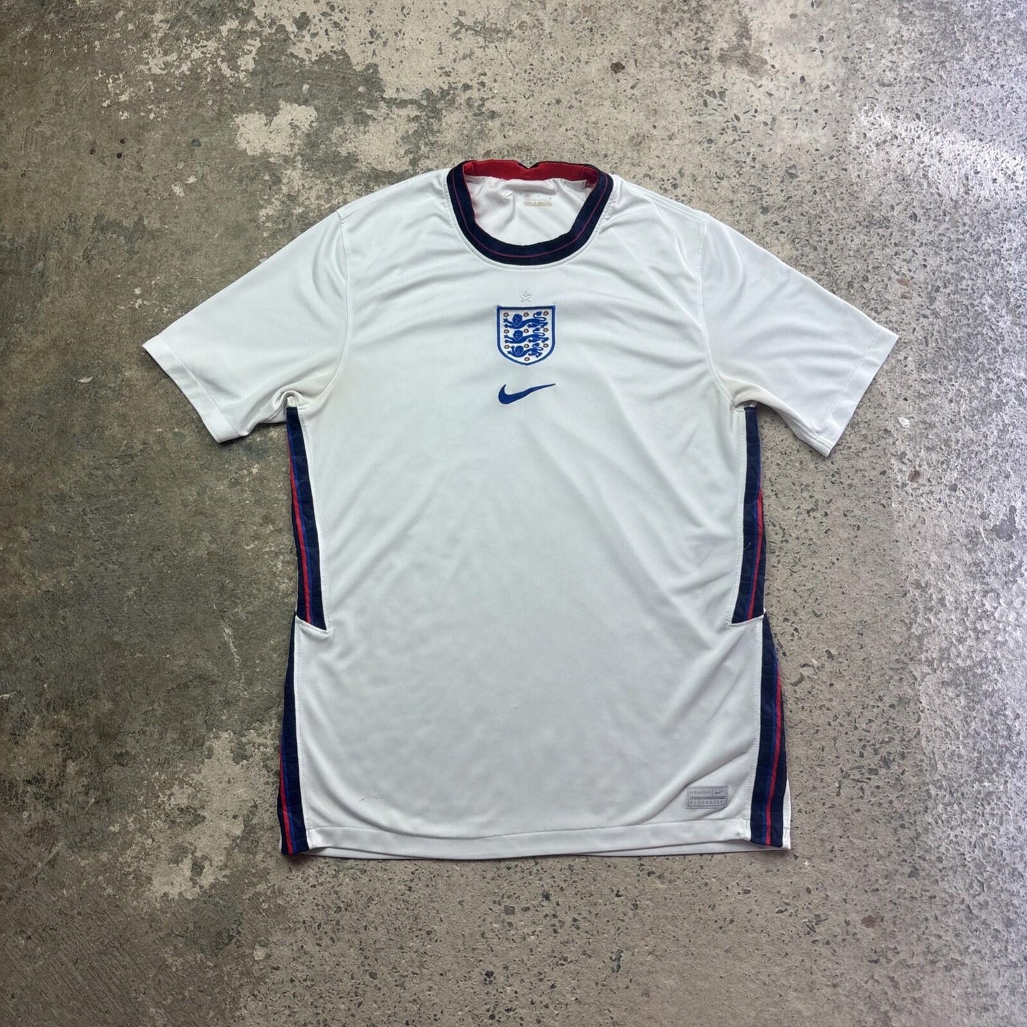 White Nike England 2020/21 Home Shirt | Size: S