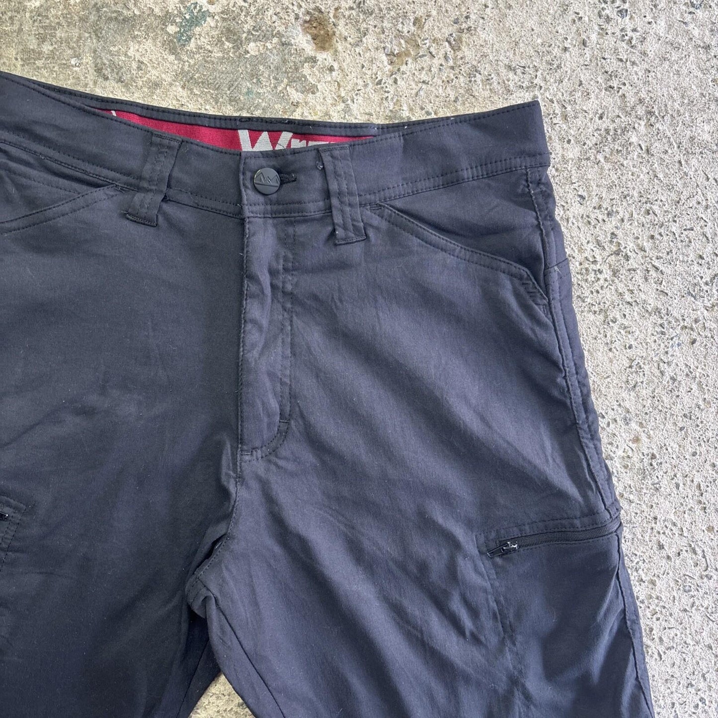 Black Wrangler Cargo Utility Shorts | W30"