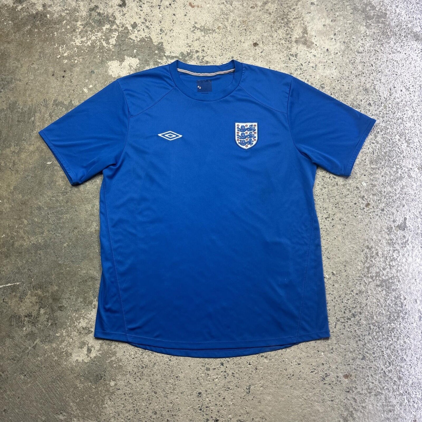 Blue England 2010/11 Football Training Shirt | Size XL
