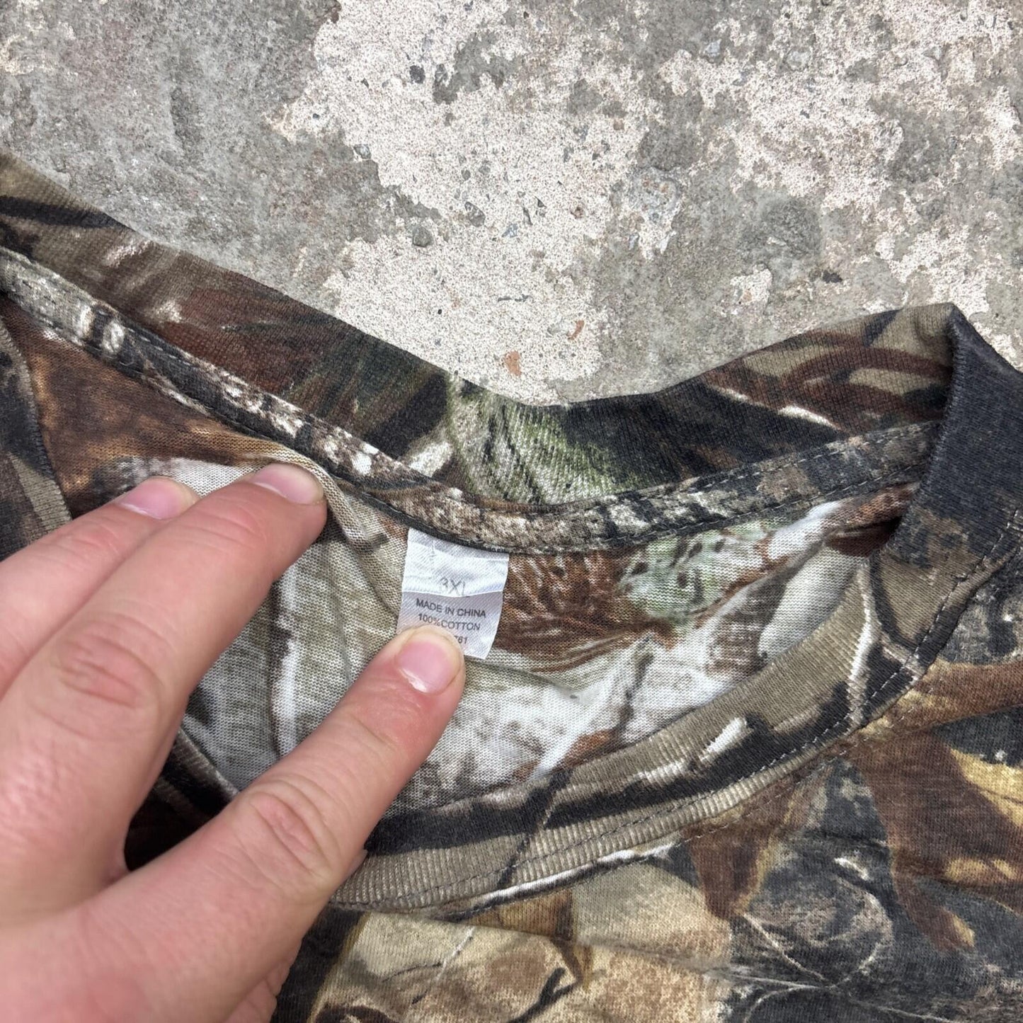 Realtree 100% Cotton Men’s T-shirt | 3XL