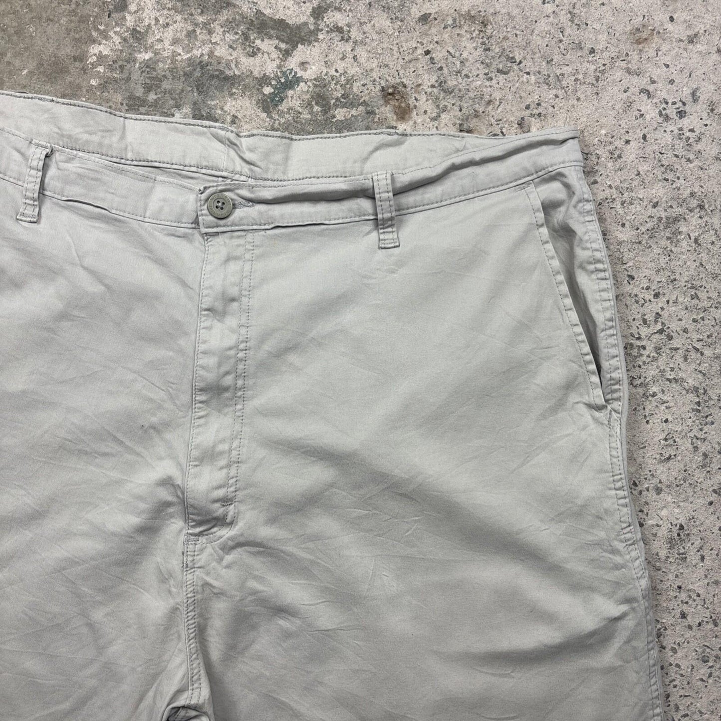Beige Wrangler Cotton Chino Shorts | W42