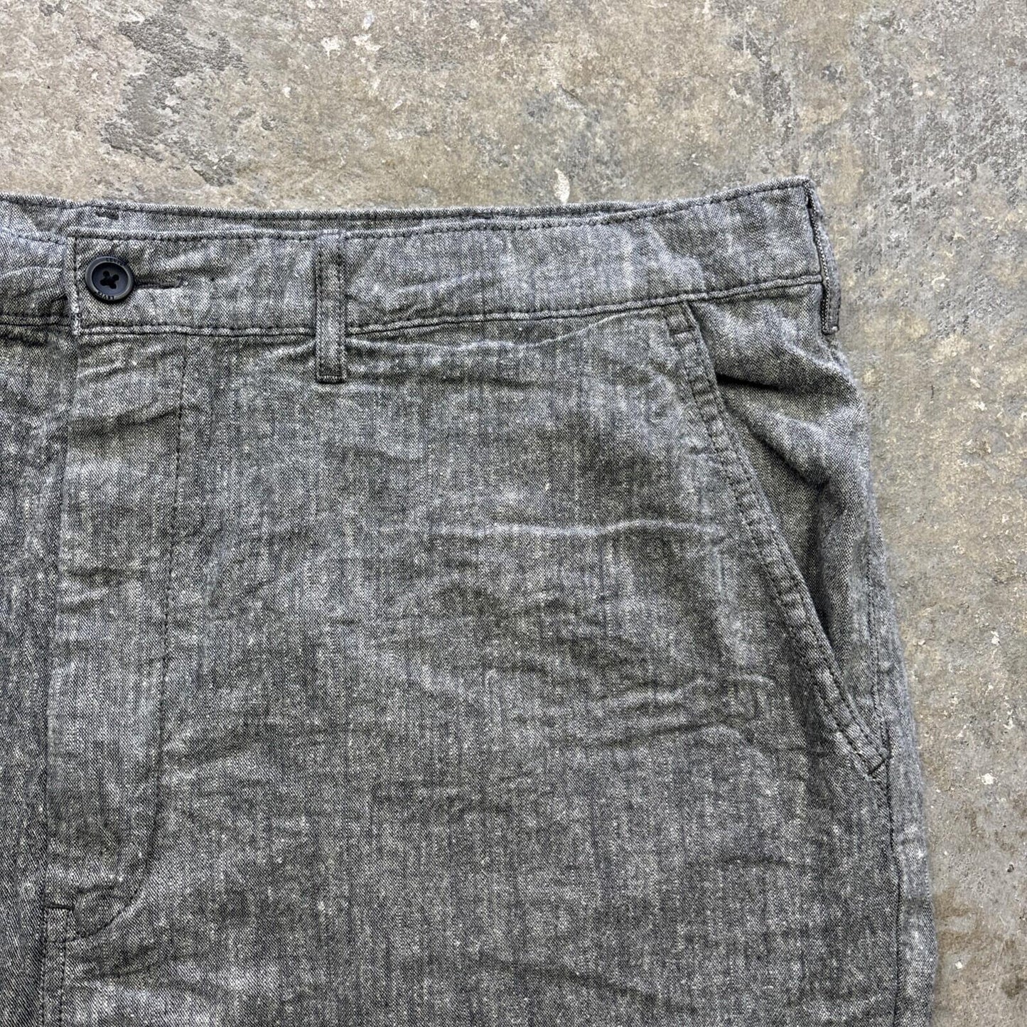 Grey Men’s Levi's Linen Blend Shorts - W42