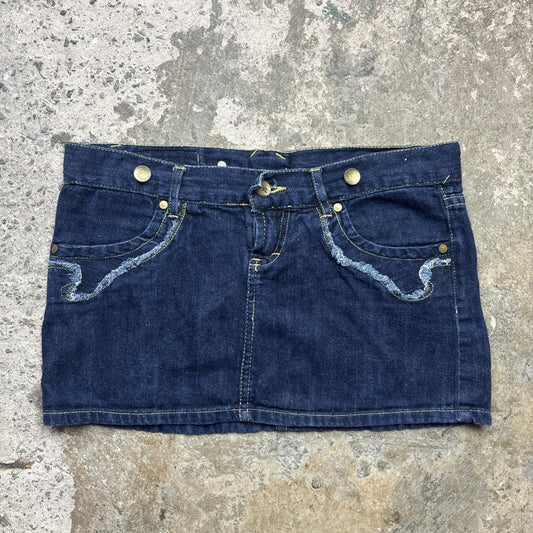 Y2K Only Denim Short Skirt | W28