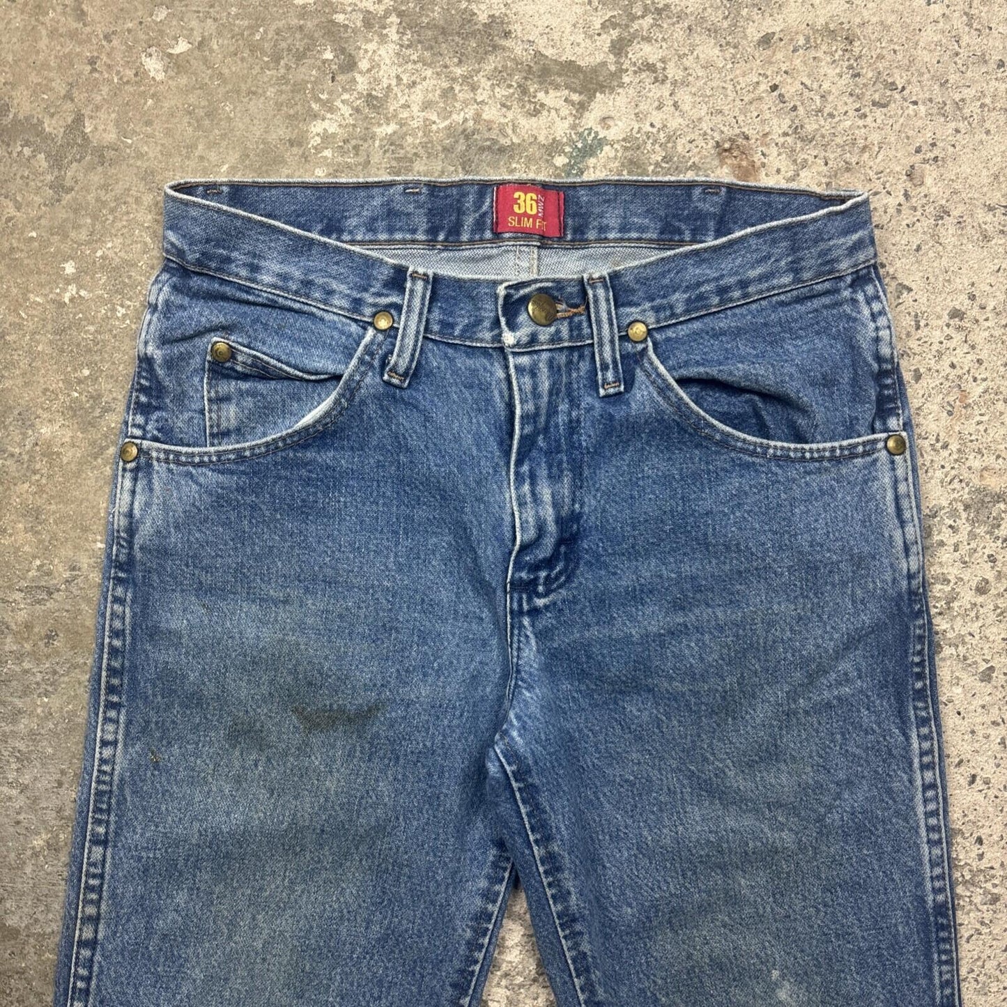 Blue Denim Wrangler Capri Women’s Jeans | W28"