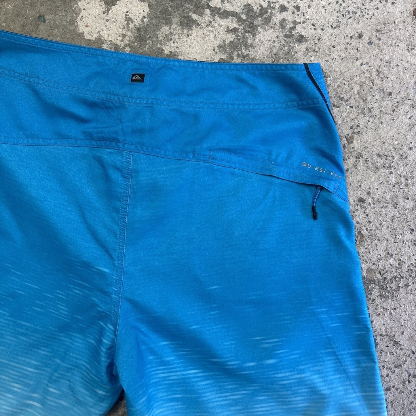 Blue & White Quiksilver Board Shorts | W34