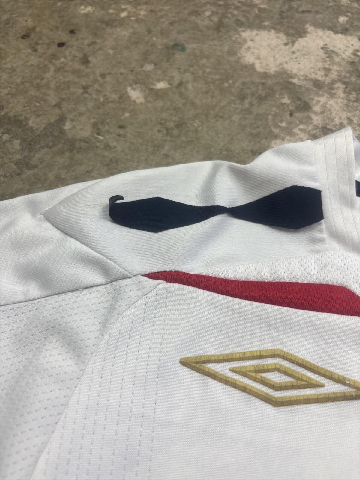 White England Umbro 2007/09 Home Shirt | Size: M