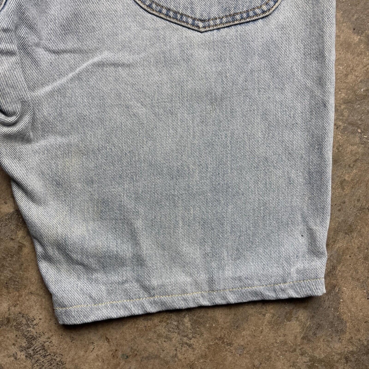 Light Blue Lee Denim Bermuda Men’s Shorts | W38