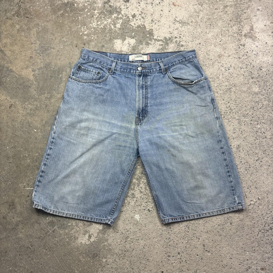 Blue Denim Levi’s 569 Jean Shorts | W36"