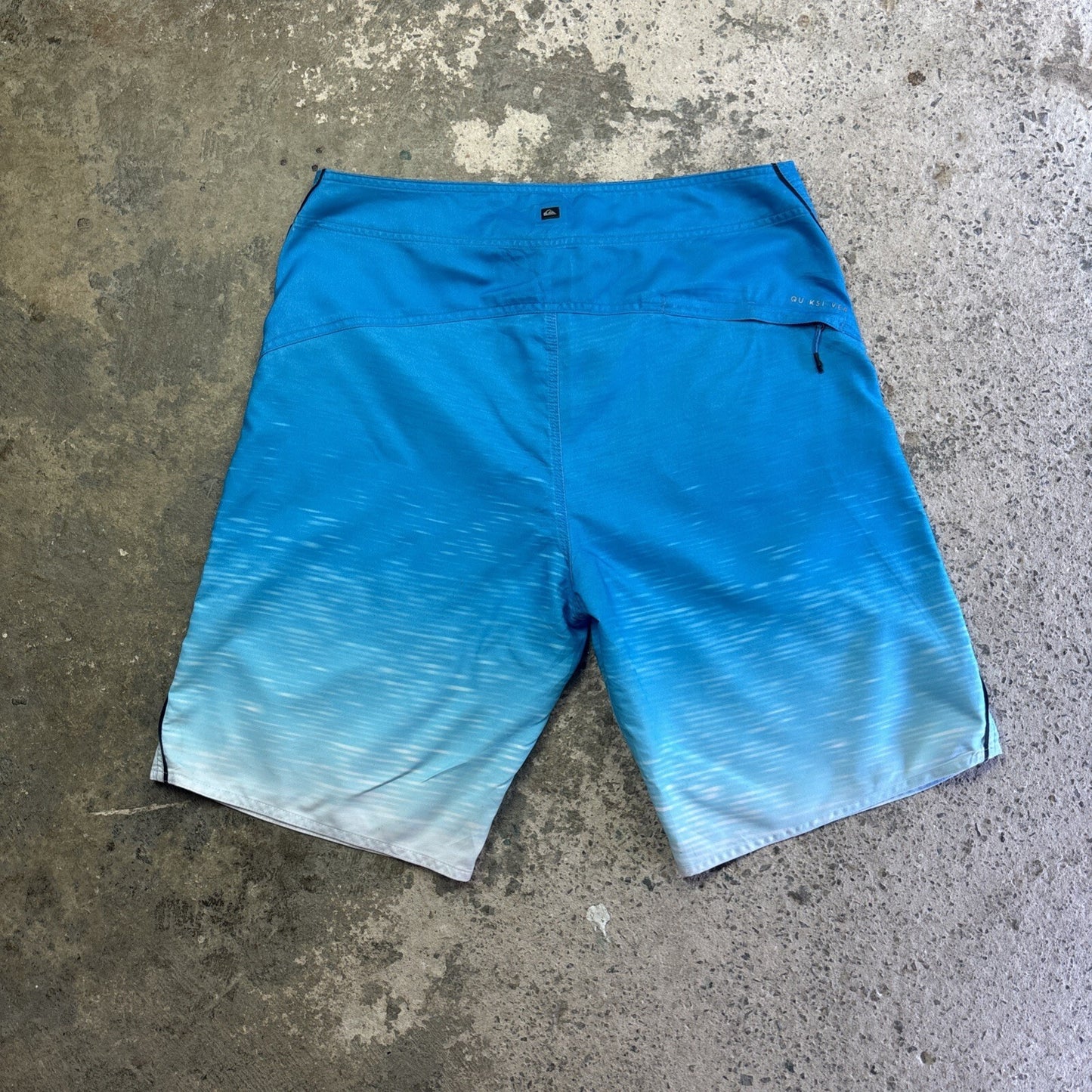 Blue & White Quiksilver Board Shorts | W34